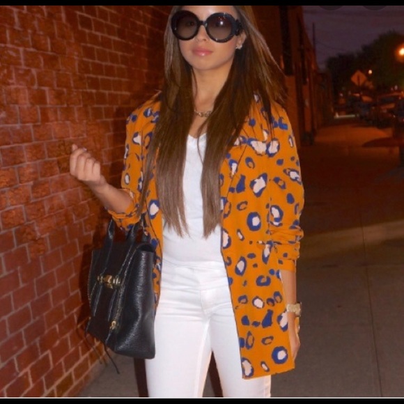 Phillip Lim 3.1 Target Jacket Animal Print size M Women NWT - Picture 2 of 6